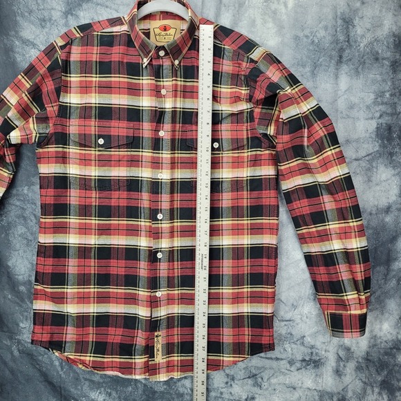 Larry Mahan Cowboy Collection Mens Shirt SZ M Multi Color Plaid Long Sleeve - Picture 7 of 11